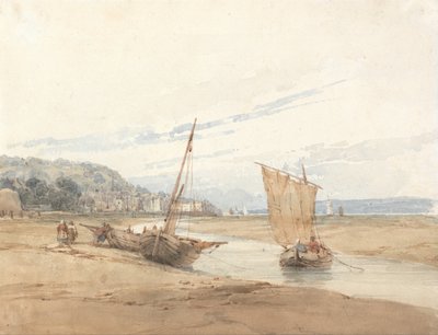 Cerca de Honfleur de Richard Parkes Bonington